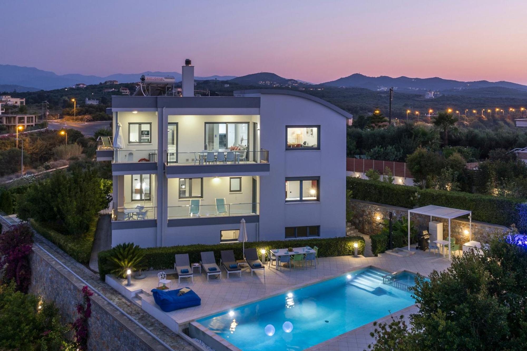 Kato Galatas Elysium Seaview Oasis 빌라 외부 사진